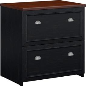 img 4 attached to Bush Furniture Fairview Lateral Cabinet Furniture and Home Office Furniture