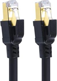 img 3 attached to 🔒 Shielded 2-Pack 10Ft Kablink Cat 8 Ethernet Cable for Enhanced Connectivity