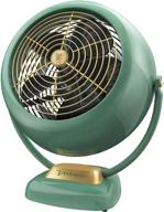 🌿 stay cool and stylish with the vornado vfan sr. vintage air circulator fan, green! логотип