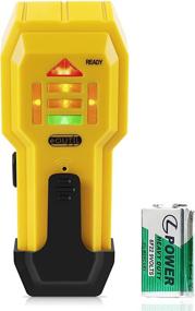img 4 attached to 🔍 3/4-Inch Stud Finder Wall Scanner with LCD Indicator & Sound Warning - Detects Wood and Metal Studs
