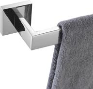 🛀 kokosiri 20-inch single towel bar: stylish wall mounted sus304 stainless steel towel holder in polished chrome - ultimate bathroom and kitchen towel rack, b4003ch-l20 logo