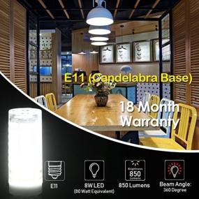 img 1 attached to 💡 Осветительная арматура LED c декоративными свечами высокой производительности - эквивалент 75W 100W