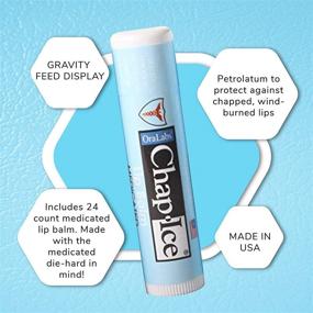 img 2 attached to 🔆 Chap-Ice Medicated Lip Balm - 24-Pack Multipack with Gravity Feed Display - Improved SEO-Friendly Product Name