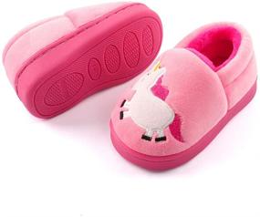 img 2 attached to 🚀 Adorable Cartoon Rocket Slippers for Toddler Boys' Comfort at Home