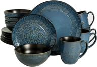 gibson elite milanto dinnerware set: a sophisticated and elegant tabletop must-have logo