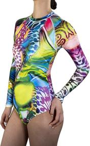 img 3 attached to ALLEZ Printed Swimsuit Swimwear Multicolored Women's Clothing in Swimsuits & Cover Ups