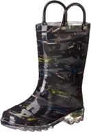 👣 западный глава monster crusher rain boot: прочная и веселая обувь для малышей и малышей логотип