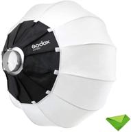 🔆 godox cs-65d softbox lantern - 65cm bowens mount softbox soft light modifier for aputure 300d mark ii 120d sl-60w vl150 sl150wii fv150 ad200pro ad300 ad400pro ad600 vl300 vl200 ul150 logo