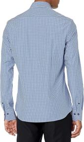 img 3 attached to 👔 Premium Supima Patterned Shirts: BUTTONED Spread Collar 16 16.5 - High-Quality Men's Clothing