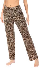 img 2 attached to 🐆 Ladies Leopard Cheetah Pajama Set by Hotouch: Stylish Women's Clothing for Lingerie, Sleep & Lounge