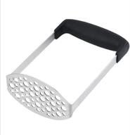 🥔 meaartem heavy duty stainless steel potato masher: efficient kitchen tool for vegetable mashing and smoothing logo