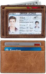 img 3 attached to 👨 NKPT Premium Leather Holder Wallet: Stylish Men's Accessories for Wallets, Card Cases & Money Organizers