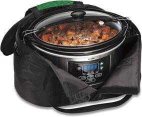 img 3 attached to 👜 Hassle-Free Travel Solution: Hamilton Beach Insulated Bag for 4, 5, 6, 7 & 8 Quart Slow Cookers (33002)