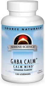 img 4 attached to Оптимизируйте ваше настроение с Source Naturals Serene Science GABA Calm - Быстродействующие апельсиновые леденцы, способствующие спокойствию и расслабленному состоянию - 120 быстрорасщепляющихся таблеток.