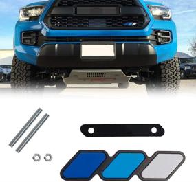 img 4 attached to Sdautous Tri Color Grille 4Runner Highlander Exterior Accessories