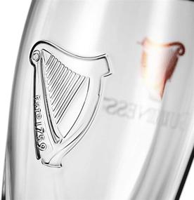 img 1 attached to Пивной стакан "Guinness Gravity Pint Glass" для кухни и обеденной зоны