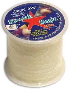 img 1 attached to Clear Pepperell Stretch Magic 0.5mm Bead and Jewelry Cord - 100m Spool