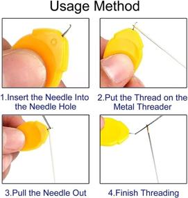 img 3 attached to Plastic Machine Threaders Needles for Efficient Threading