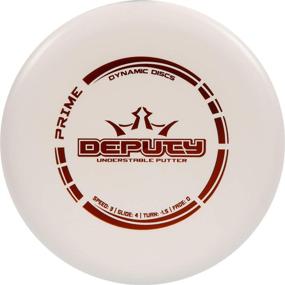 img 4 attached to Durable Dynamic Discs Prime Deputy Putter: Perfect Frisbee Golf Disc for Accurate Putting and Approach Shots, Sleek Beadless Design, Unique Stamp Colors!