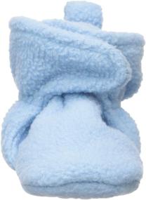 img 3 attached to 👶 Luvable Friends Cozy Fleece Booties for Unisex Babies