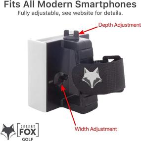 img 3 attached to 📱 Golf Phone Caddy by Desert Fox