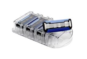 img 2 attached to 🪒 Preserve Shave Five Recycled Razor Cartridges | 4 Count Replacement Blades