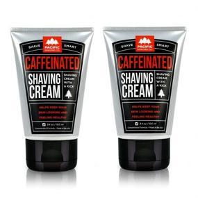 img 4 attached to 🪒 Pacific Shaving Company Caffeinated Shaving Cream: Reduce Redness with Safe, Natural Ingredients | Soothes Skin, 3.4 oz (2 Pack)