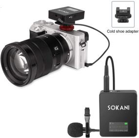 img 3 attached to SOKANI Wireless UHF Lavalier Microphone Lav Mic System - Transmitter & Receiver for Camera Smartphones iPhone Android DSLR Canon Sony Camcorder