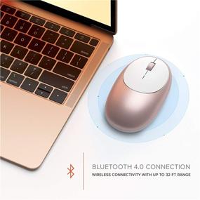 img 3 attached to Satechi Aluminum M1 Bluetooth Wireless Mouse With Rechargeable Type-C Port - Compatible With Mac Mini