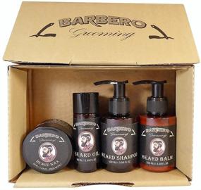 img 3 attached to 🧔 Complete Beard Care Kit: Barbero Grooming Oil, Balm, Shampoo, Wax, and Serum