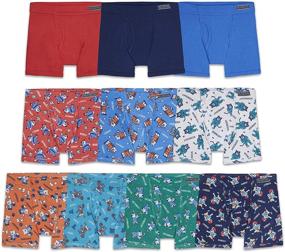 img 4 attached to 🩲 Boys' Cotton Boxer Briefs by Fruit of the Loom - Tag Free Design for Better Comfort