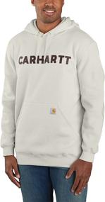 img 2 attached to Carhartt Midweight Graphic Sweatshirt Heather