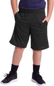 img 3 attached to 👕 C9 Champion Boys' Clothing - Ebony Shorts with 9 Inseam for Enhanced Comfort and Style