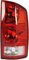 ✨ reliable direct rh passenger side tail light lamp for 2002-2006 dodge ram 1500, 2500, 3500 ch2801147 55077348af (bulbs not included) logo