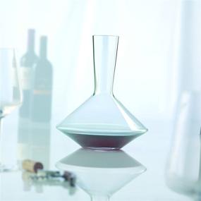 img 3 attached to Schott Zwiesel Tritan Crystal Pure Collection Carafe Decanter - Elegant Red Wine Pourer and Aerator