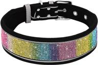 didog rhinestone colorful crystal reflective logo