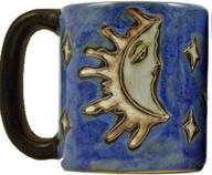 celestial 🌌 blue mara stoneware mug logo