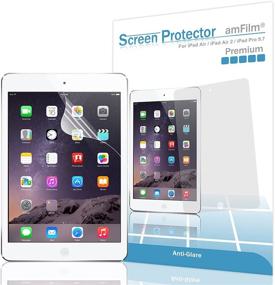 img 3 attached to 📱 amFilm Matte Screen Protector for iPad 9.7 6th Gen, 5th Gen, iPad Pro 9.7, iPad Air, Air 2 - 2-Pack, Anti-Glare & Anti-Fingerprint Features