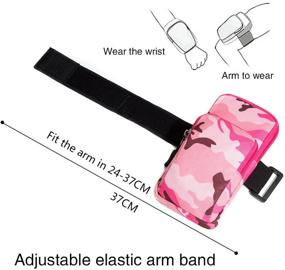 img 1 attached to CAIWEI Armband Multifunctional Pockets Workout