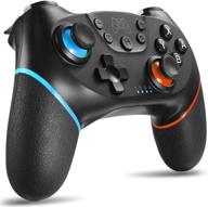 🎮 wireless pro controller for nintendo switch/switch lite/switch oled - turbo vibration, adjustable joystick, ergonomic non-slip gamepad logo