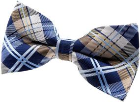 img 1 attached to 👔 Retreez Stylish Tartan Microfiber Pre-Tied Men's Accessories: Ties, Cummerbunds, and Pocket Squares