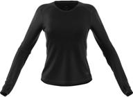 💪 adidas women's own the run long sleeve tee: ultimate performance and style логотип