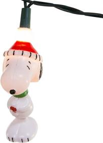 img 1 attached to 🐶 Snoopy Light Set by Kurt Adler - 11-Foot 10-Light Peanuts Theme