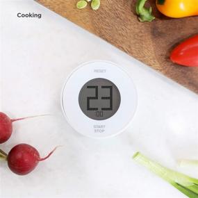 img 2 attached to 👨 Mooas Dial Cooking Timer: Count Up/Countdown Digital Timer with Big Digits & Loud Alarm - Perfect Kitchen Timer for Cooking, Studying, Exercising & Working