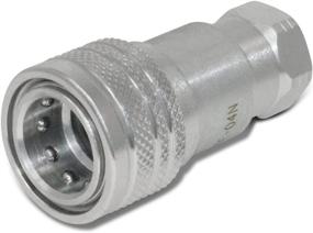 img 1 attached to Advanced Threaded Hydraulic Connect Pioneer Couplers for Hydraulics, Pneumatics & Plumbing