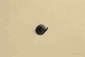 img 1 attached to 🛁 Moen DN6703ORB Danbury Double Robe Hook in Elegant Oil-Rubbed Bronze - Exceptional Convenience and Style