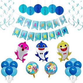 img 4 attached to Украшения на день рождения Воздушные шары Поставки Bunting