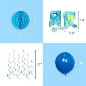 img 1 attached to Украшения на день рождения Воздушные шары Поставки Bunting