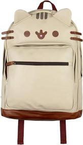 img 4 attached to 🐱 Purr-fectly Adorable: IML Pusheen PU Leather Backpack Unleashed!