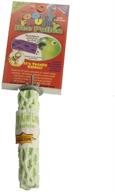🐦 tooty fruity pollen bird perch for small birds by polly's: a colorful complement to your feathered friend's habitat logo
